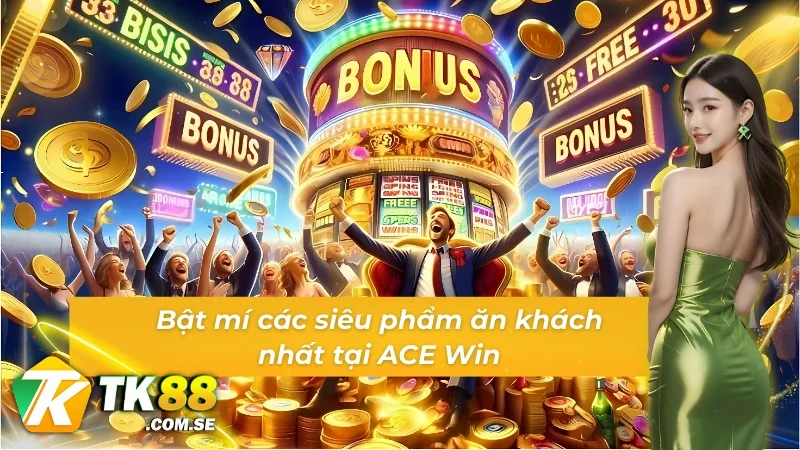 Bật mí siêu phẩm ăn khách tại game slot ACE Win