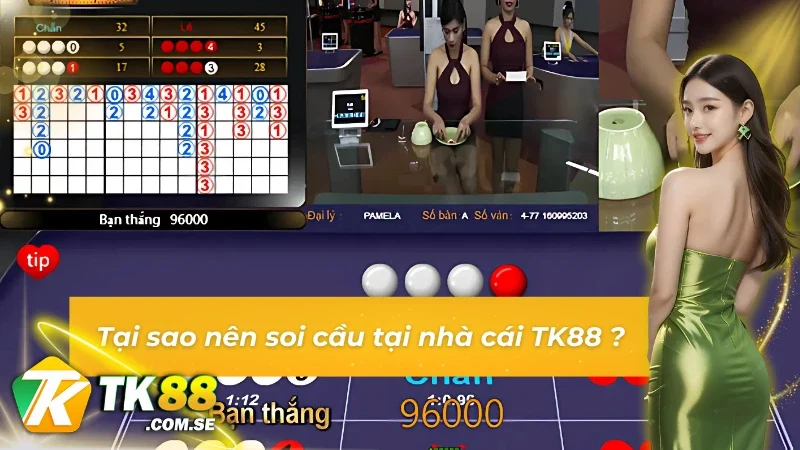 Những ưu điểm khi soi cầu xóc đĩa tại TK88